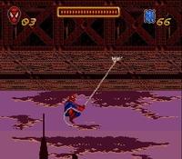 une photo d'Ã©cran de Spider-Man sur Nintendo Super Nes